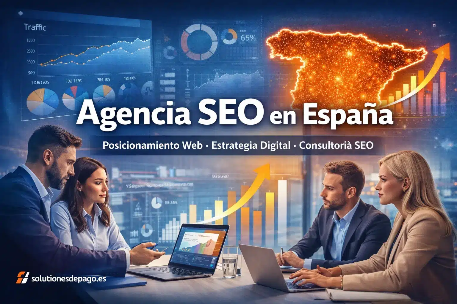 Agencia SEO en España ofreciendo posicionamiento web, estrategia digital y crecimiento online para empresas