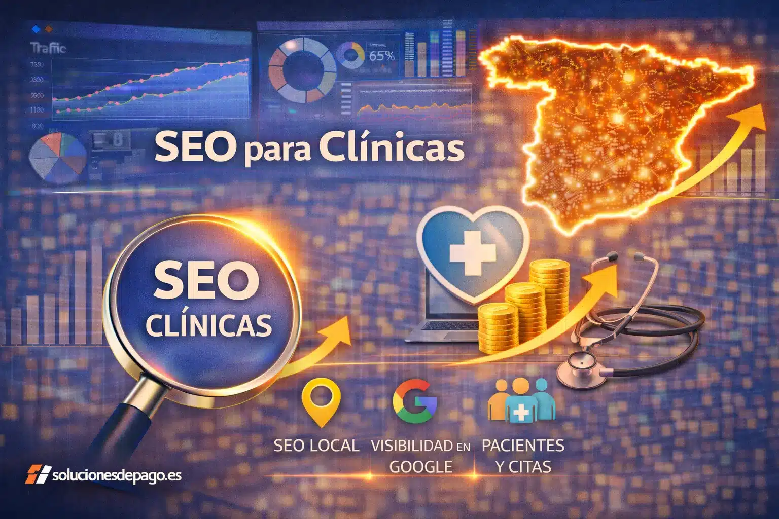 SEO para clínicas con estrategias de posicionamiento web para centros médicos y captación de pacientes