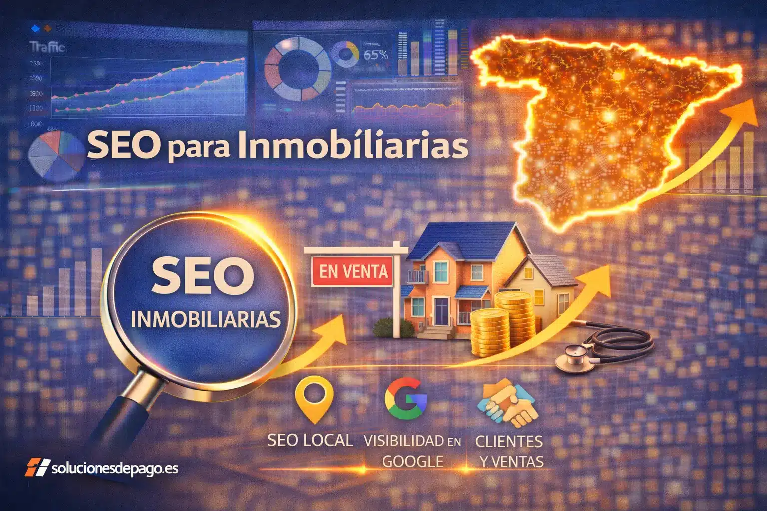 SEO para inmobiliarias con estrategias de posicionamiento web para agencias de bienes raíces y captación de clientes